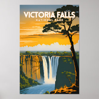 Victoria Falls nationalpark Poster