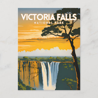 Victoria Falls nationalpark Vykort