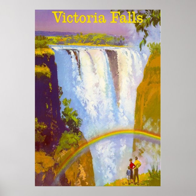 VICTORIA FALLS POSTER (Framsidan)
