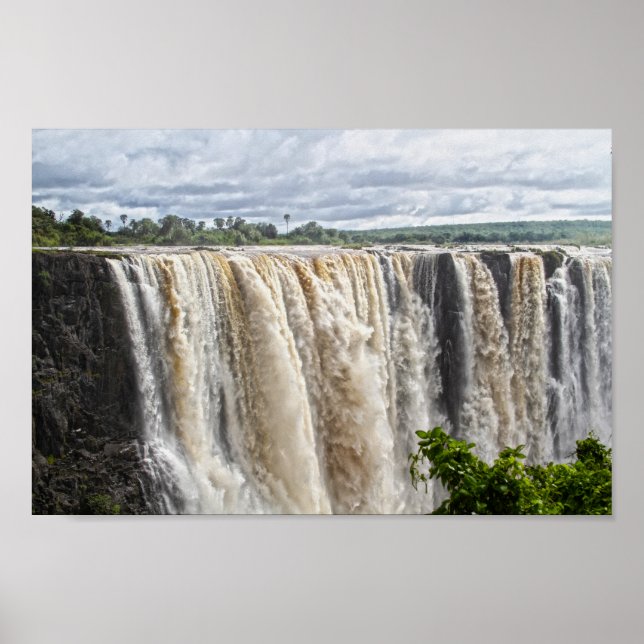 Victoria Falls, Rainy Season Poster (Framsidan)