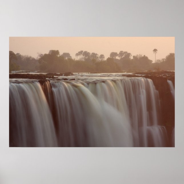 Victoria Falls Surise Poster (Framsidan)