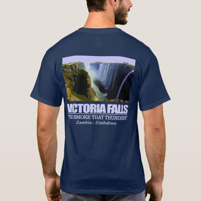Victoria Falls T Shirt (Baksida)