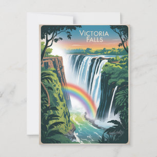 Victoria Falls Vintage Vykort