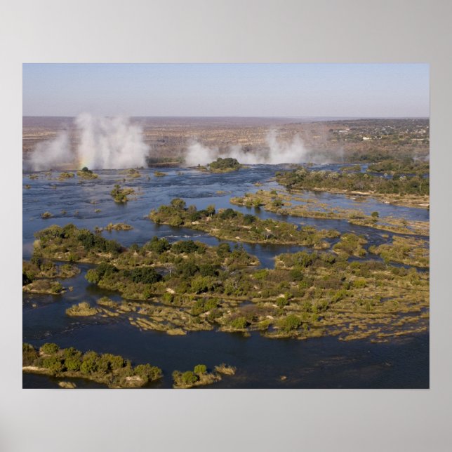 Victoria Falls, Zambesi River, Zambia - Zimbabwe 2 Poster (Framsidan)