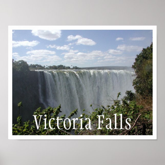 Victoria Falls, Zambia, Zimbabwe Poster (Framsidan)