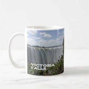 Victoria Falls, Zambia, Zimbabwe Two-Tone Coffee M Kaffemugg