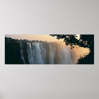 Victoria Falls, Zimbabwe, Afrika Poster