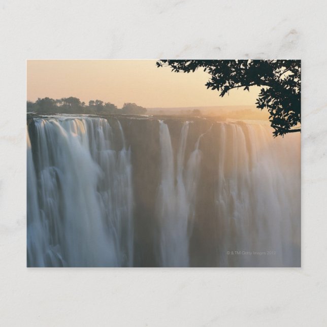 Victoria Falls, Zimbabwe, Afrika Vykort (Framsida)