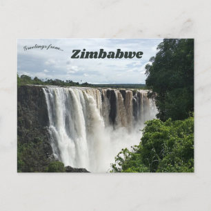 Victoria Falls Zimbabwe Vykort