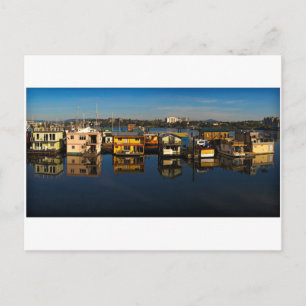Victoria flytande hus 3 vykort
