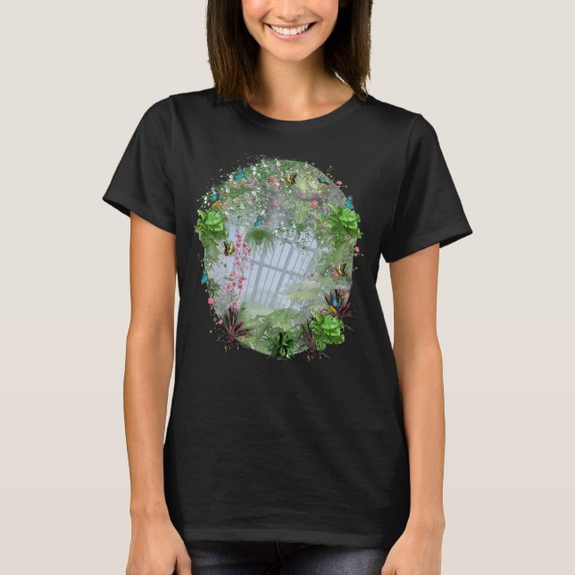 Victoria Greenhouse T Shirt (Framsida)