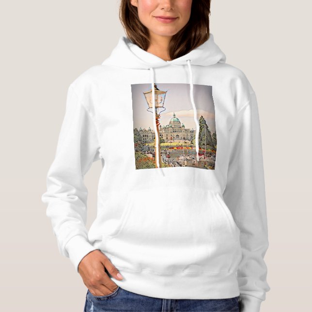 Victoria Harbor BC T Shirt (Framsida)