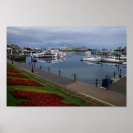 Victoria Harbor Kanada Poster