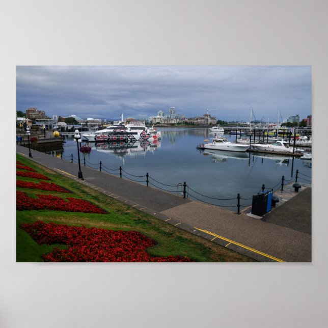 Victoria Harbor Kanada Poster (Framsidan)