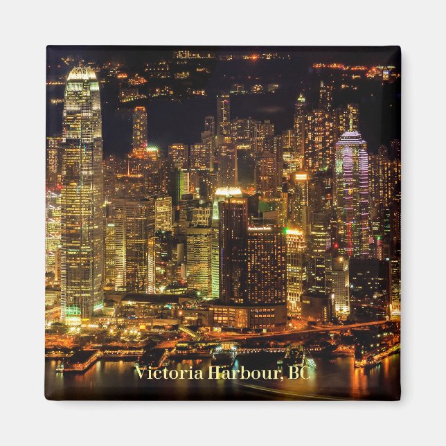 Victoria Harbour, British Columbia Magnet (Framsidan)