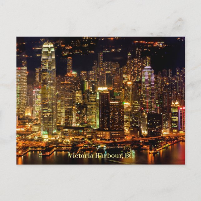 Victoria Harbour, British Columbia Vykort (Framsida)