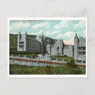 Victoria Hospital, Montreal 1910 Vintage Vykort