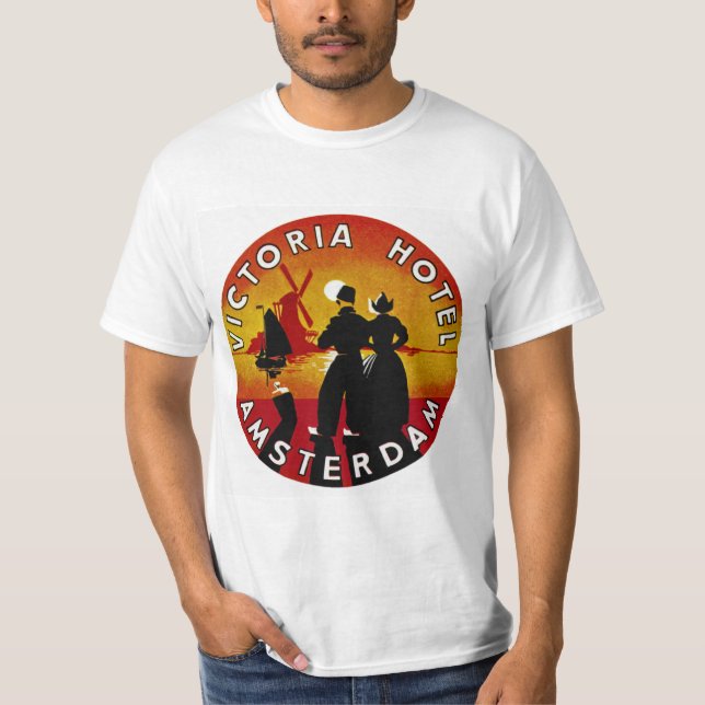 Victoria Hotel Amsterdam T-shirt (Framsida)