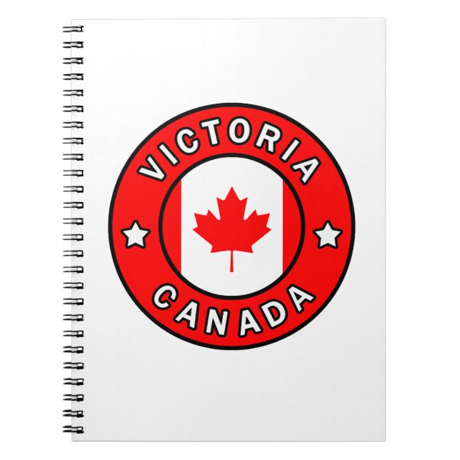 Victoria Kanada Anteckningsbok (Framsidan)