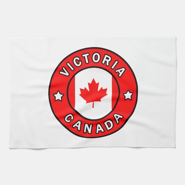 Victoria Kanada Kökshandduk (Horisontell)