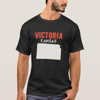 Victoria Kansas USA, USA, State America Travel Kan T Shirt