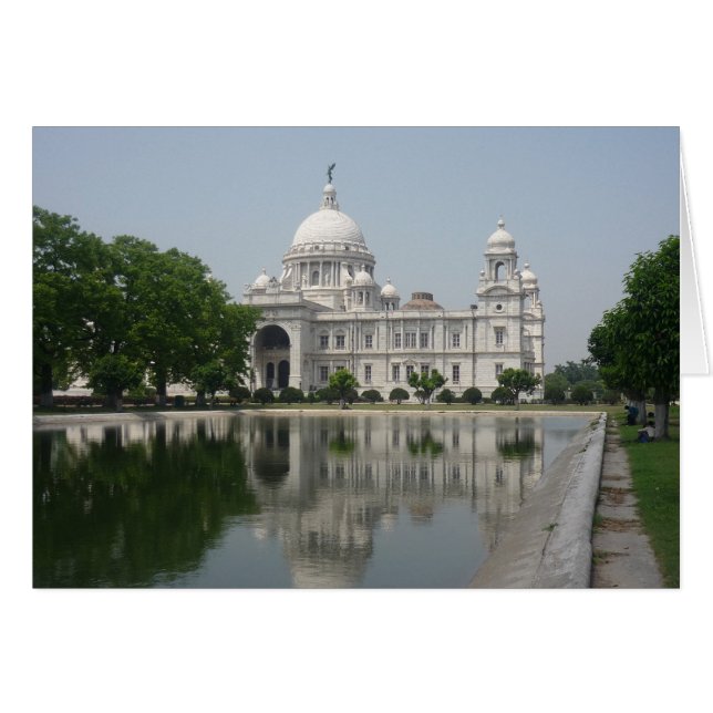 victoria kolkata hälsningskort (Framsidan Horizontal)