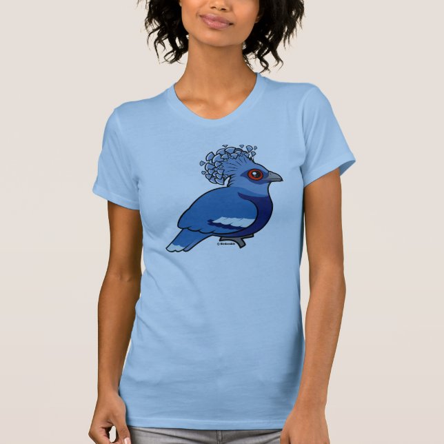 Victoria krönade duvan tee shirt (Framsida)