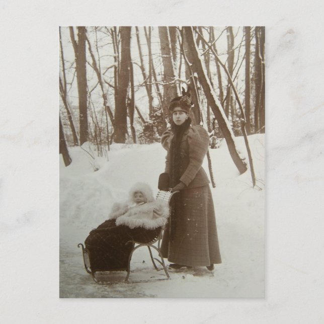 Victoria Melita Grand Duchess Cyril #011D Vykort (Framsida)