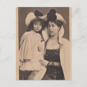 Victoria Melitta & Princess Elisabeth of Hesse Vykort