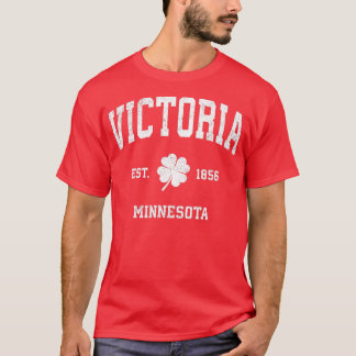 Victoria Minnesota Vintage Shamrock Sports T Shirt