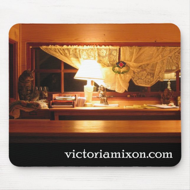 Victoria Mixons skrivbord Mousepad Musmatta (Framsidan)