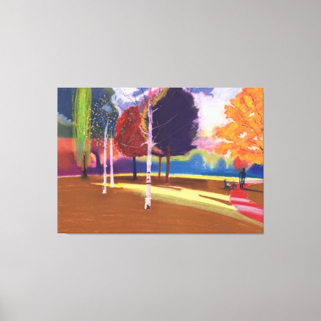 Victoria Park Bath Canvastryck (Framsida)