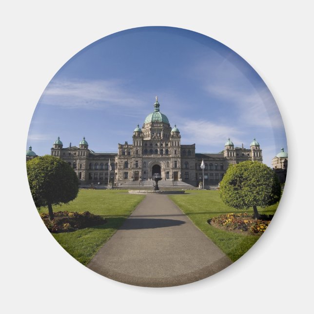 Victoria Parliament Byggnad 3 Magnet (Framsidan)