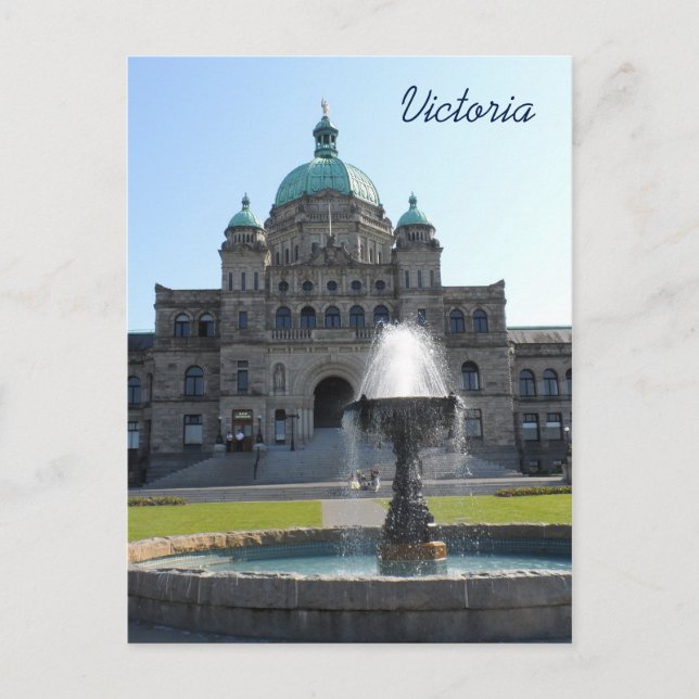Victoria Parliament Byggnad Vykort (Framsida)