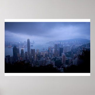 Victoria Peak, Hongkong. Poster