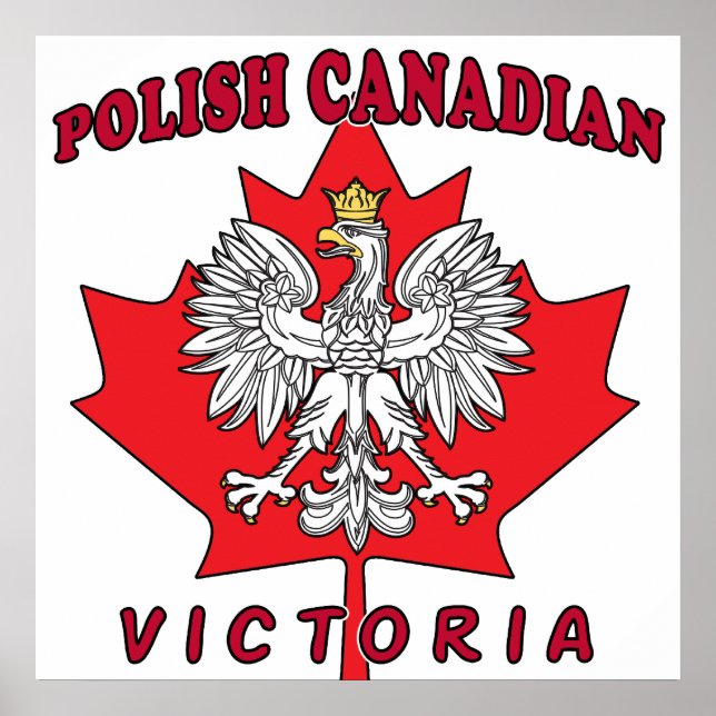 Victoria polska Canadian Löv Poster (Framsidan)