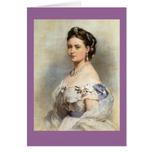 Victoria Princess royal Hälsningskort