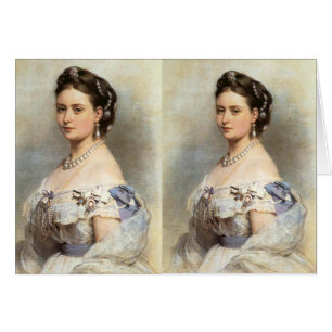Victoria Princess royal Hälsningskort