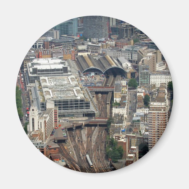 Victoria Railway Station Magnet (Framsidan)