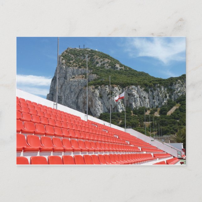 Victoria Stadium - Gibraltar Vykort (Framsida)