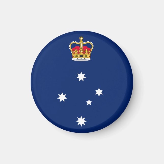 Victoria State badge - AUSTRALIA Magnet (Framsidan)
