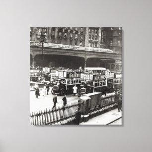 Victoria station, 20-tal canvastryck
