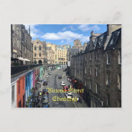 Victoria Street, Edinburgh Vykort