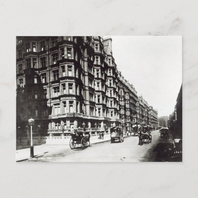 Victoria Street, London c.1900 Vykort (Framsida)