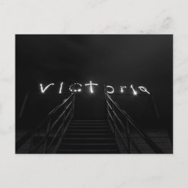 Victoria tänder BC målning Vykort