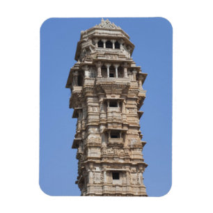 Victoria Tower i Chittorgarh Fort, Indien Magnet