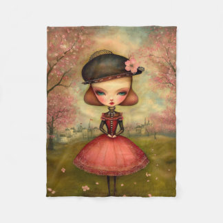 victoriad flicka fleecefilt