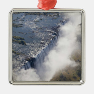 Victoriafallen, Zambesifloden, Zambia - Julgransprydnad Metall