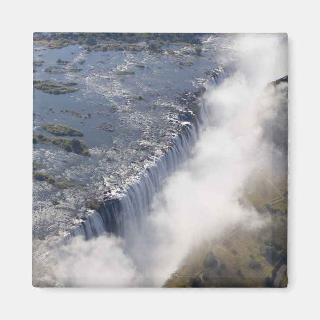Victoriafallen, Zambesifloden, Zambia - Magnet (Framsidan)