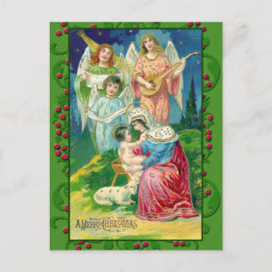 Victorian Angel Art på kort, vykort
